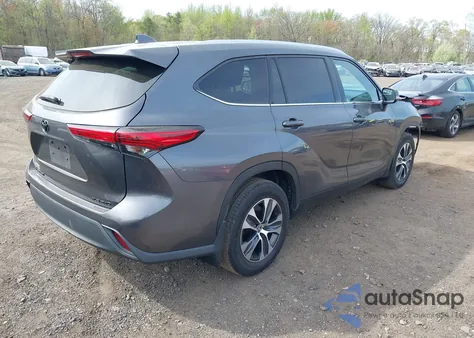 2021 Toyota Highlander Xle из США, поврежденный, VIN 5TDGZRBH6MS075994